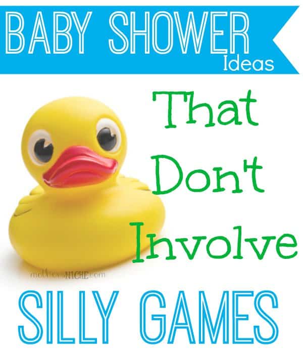 no-game baby shower ideas